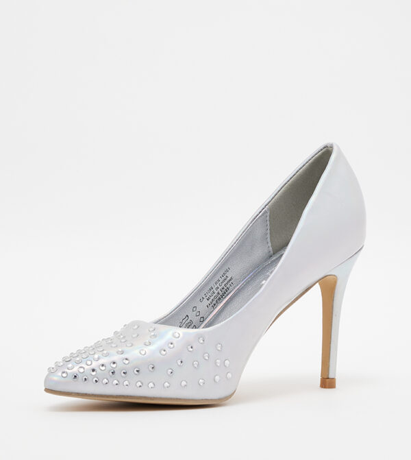 Embellished irredescent pumps taille 9 – Image 2