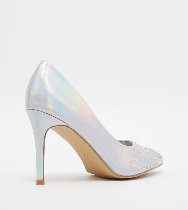 Embellished irredescent pumps taille 9 – Image 3