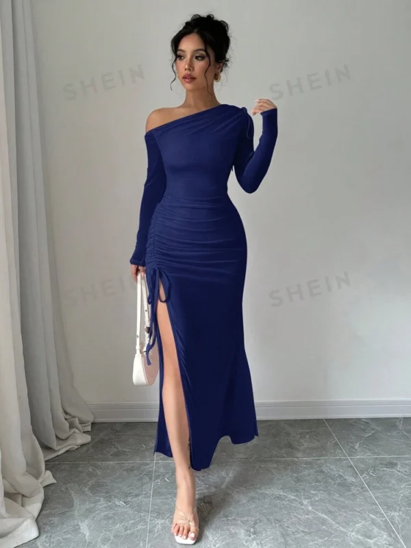 Elenzya robe bleu taille M – Image 3