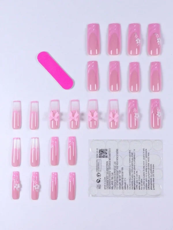 24 pièces ongles – Image 3