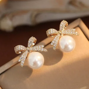 Boucles d’oreilles dorée